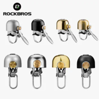 ROCKBROS Bike Bell Cycling Ring Bicycle Retro Classical Bells Clear Sound Quality MTB Road Safety Warning Alarm Bike Bells