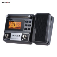 MOOER GE100 Guitar Multi-effects Processor Effect Pedal with Loop Recording(180 Seconds) Tuning Tap Tempo Rhythm Setting