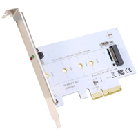 伽利略 PCI-E 4X M.2(NVMe) 1埠 SSD轉接卡