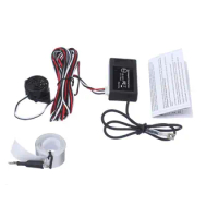 Electromagnetic Induction Sound Warning Parking Sensor Reverse Backup Parking Radars Kit for Car Truck RV