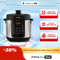 Nồi Áp Suất Điện Đa Năng Tefal CY222D68 - 5 Lít - 900W - Hàng Chính Hãng - Bảo Hành 24 Tháng