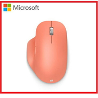 【2025.3】Microsoft 微軟 222-00046 蜜桃粉 藍牙人體工學滑鼠
