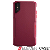【美國 Element Case】iPhone XS Max Shadow(流線手感防摔殼 - 紅)