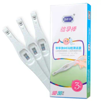 3pcs Early Pregnancy Self Testing Stick For Women Rapid Detection Pregnancy Test Hcg Testing Kit Over 99% Accuracy Urine Measure