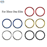 YuXi 2pcs Accent Rings For Xbox One Elite Controller Thumbstick Replacement Repair Parts