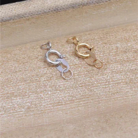Hot AU750 18K White Gold Yellow Gold Necklace Bracelet Clasp