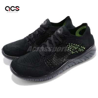 Womens nike free rn 218 black outlet and white