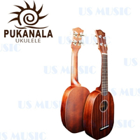 【非凡樂器】『Pukanala PU-11P』21吋沙比利木烏克麗麗Ukulele/音色與手感兼具/原廠全配