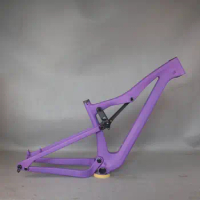 Full Suspension Mountain Bike Frame, FM10, Carbon Fiber, Custom Paint, Enduro Frame, Accept Custom Painting