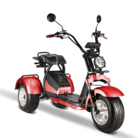 3 wheel electric scooter chopper citycoco 4000w eec electric motorcycle 60v 40ah battery electric tricycle
