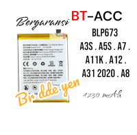 Baterai BT-ACC For Oppo A3S . A5 . A5S . A7 2018 . A11 . A11K . A12 . A31 2020 . A8 . BLP673 BLP 673