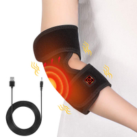 Elbow Heating Wrap Mavis Laven Adjustable Heated Elbow Wrap Pad with 3 Level Temperature Setting Hot