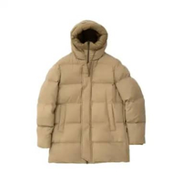 Herno Jacket in Cashmere Silk and Ecoage Camel 50 Brown