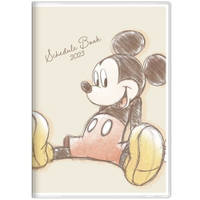 【震撼精品百貨】2023年 掛曆/年曆/手帳~Micky Mouse_米奇/米妮~ 米奇 2023 B6年曆手帳本-手繪*68554