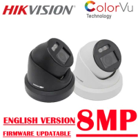 Hikvision 8 MP 4K DS-2CD2387G2-LSU/SL ColorVu Fixed Turret Network CCTV Camera
