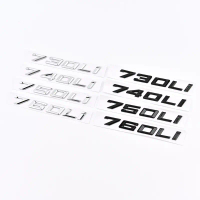 Suitable for 20-23 BMW 3 Series 730Li 740Li 750Li 760 modified car emblems, rear emblems, displaceme