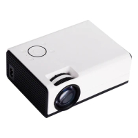 Retail T01-A Smart Projector Mini Profesional Android Wifi 1080P LED Projector 4K Portable Home Theater TV Beamer
