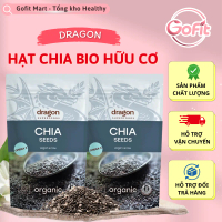 Hạt Chia Đen Hữu Cơ 200g- Dragon Superfoods - Chia Seeds, Gofit Mart