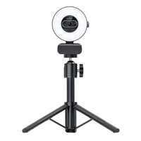 ชุดกล้องเว็บแคมความละเอียด 4K รุ่น S600L+Tripod สีดำ