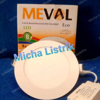 MEVAL Downlight Slim 9W Inbow/ LED Panel Plafon Slim 9W Inbow