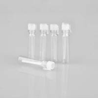 5000pcs 1ML 1CC Mini Travel Glass Perfume Bottle Essential Oils Empty Container Cosmetic Vials for Sample WB3369