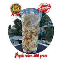 Peyek rebon gurih renyah rasa asin 500 gram
