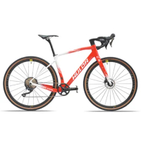 2024 NEW Bicycle bicicleta/fatbike Haluda Gravel 700X40C Road Bike GRX-10 Speed Carbon Fiber Fully Hidden Inner Cable Road Bike