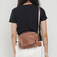 Tas TUMI TAMY BRONZE CROSS BODY BAG 100% ORIGINAL 18X21X5CM