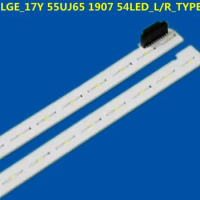 2PCS LED Backlight Strip 54lamps For LGE-17Y 55UJ65 1907 54LED-L/R-TYPE-REV0.9 55UJ651V 55UJ701V 55UJ6500 55UJ6540 55UJ7588
