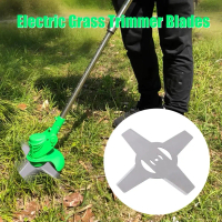 4T Alloy Blade Grass Trimmer Lawn Tool Electric Grass Blades Trimmer I7S0