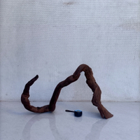 紫油木拱橋秒沉,魚缸造景裝飾，擺飾喜歡的點擊我想要和我私聊哦