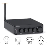 Innovative 2.1 Channel Mini Amplifier BT30DPro TPA3255 for Music Enthusiasts Dropship