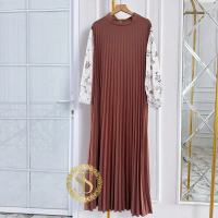 NAZWA GAMIS PLISKET LENGAN MOTIF RAYON
