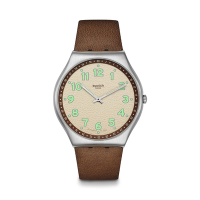 Swatch Skin Irony 超薄金屬系列手錶 TABBY HEPCAT (42mm) 男錶 女錶 手錶 瑞士錶 金屬錶