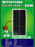 Solar Panel Polycristalline Mitsuyama 1000V Polycrystalline 30-50Watt
