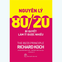 Sách Nguyên Lý 80/20 - Bí Quyết Làm Ít Được Nhiều (Tái Bản 2023) - NXB Trẻ - T3ST10