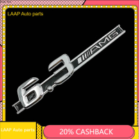 Pelekat Kereta, Lambang Lencana Krom, Untuk Logo 6.3 AMG, Pelekat AMG, Untuk Mercedes Benz S63 E63 C