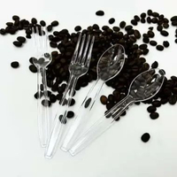Sendok Garpu Plastik Set [1 Pack/50 pcs]