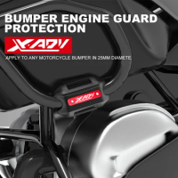 For Honda X-ADV XADV 750 2017-2023 2022 2021 2020 X ADV Motorcycle Bumper Engine Guard Protector Block 25mm Crash Bar Decorative