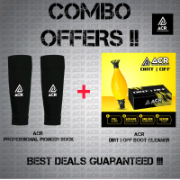 COMBO ACR DIRT I OFF BOOT CLEANER + ACR SOCKS Kasut Shoe