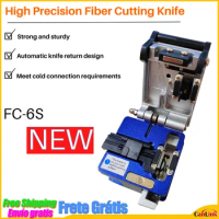 2023 New Optical Fiber Cleaver FC-6S FTTH Tool High-precision All-metal Cutting Knife Optic Connector Free Shipping