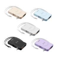 【米覓 mimax】AH-10 20000mAh 15W 雙孔輸出 米覓 mimax 五合一便攜行動電源(Magsafe)
