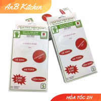 Bao tay xốp/ Bao tay Vinyl tiện dụng hộp 100 Cái, Bao tay nilon/ Găng tay Vinyl dùng 1 lần, An toàn,
