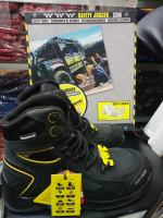 Sepatu Safety Shoes Jogger VOLCANO Black