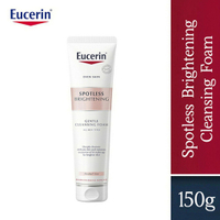 Eucerin SPOTLESS BRIGHTENING GENTLE CLEANSING FOAM 150g ยูเซอริน โฟมล้างหน้า โฟมล้างหน้าสูตรอ่อนโยน