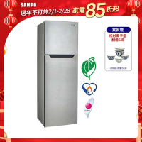 箱損福利品 SAMPO聲寶 250L 經典品味定頻雙門電冰箱 SR-B25G含基本安裝+舊機回收
