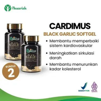 Cardimus Black Garlic Softgel 60 Kapsul Bundle 2 Pcs