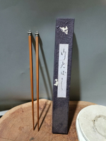 日本回流銅器昭和銀鳥摘紫銅火筷碳筷火箸，鴛鴦做工很漂亮，全品