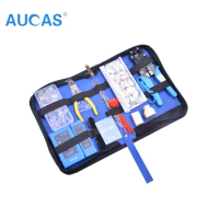 Aucas Network Tools Kit RJ11 RJ45 With Crimping Tool Pliers Cable Tester And Cables Cutter kits