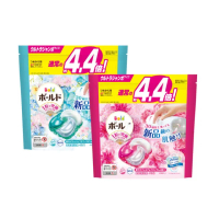 【Bold】日本進口 新4合1洗衣膠囊48顆袋裝(淡雅花香/清淨花香)
